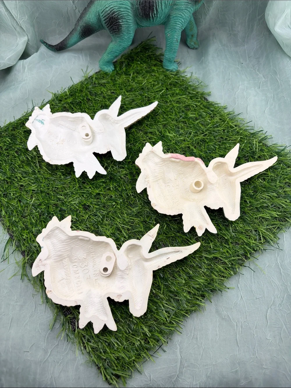 Vintage 1990s Burwood Products Plastic Hummingbird and Flower Wall Art |set of 9